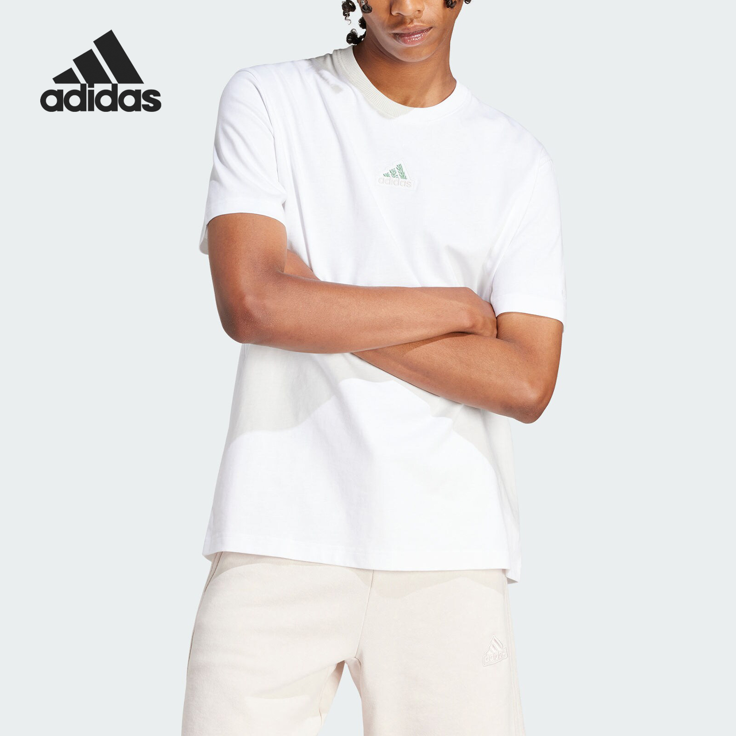 Adidas/阿迪达斯男士运动短袖