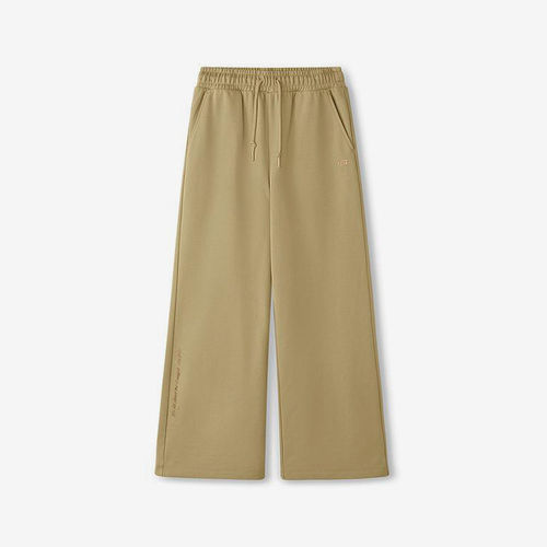 Skechers/斯凯奇正品春秋款女士松紧系带印花针织长裤L125W111