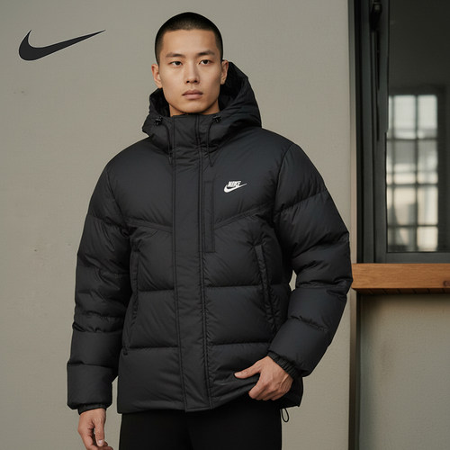 Nike/耐克正品Sportswear Club男士宽松保暖羽绒服IB2974-010