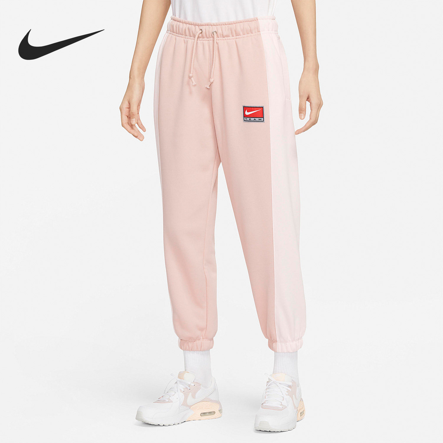 Nike/耐克正品当季新款女子运动跑步健身拼接长裤DQ6604-601,运动服/休闲服装,运动长裤,淘宝优惠券,粉丝福利购,淘宝优惠卷