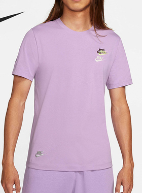 Nike/耐克正品夏季新款男子运动圆领休闲短袖T恤DJ1569-589