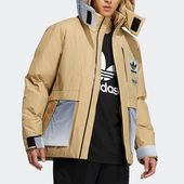 H66018 三叶草休闲男子保暖运动羽绒服 Adidas 阿迪达斯正品