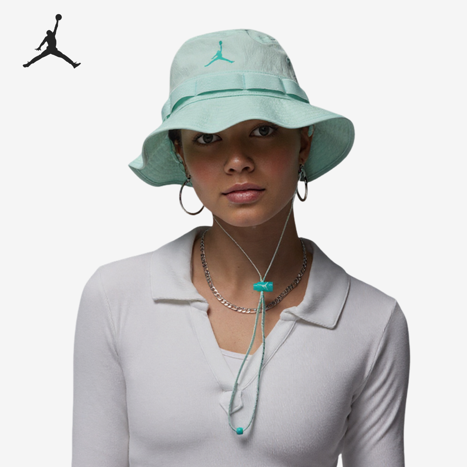 Nike/耐克正品2025新款男女透气遮阳运动渔夫帽HM5753-393