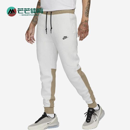 Nike/耐克正品Tech Fleece男士休闲针织拼接运动长裤FB8002-121