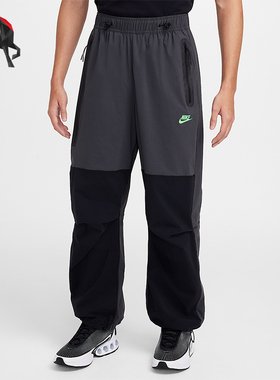 Nike/耐克正品2025秋季款男士松紧腰拼接休闲运动长裤HM7159-060