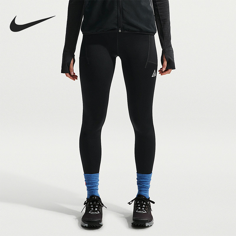 Nike/耐克正品ACG Dri-FIT女士跑步经典九分紧身长裤IO9646-010