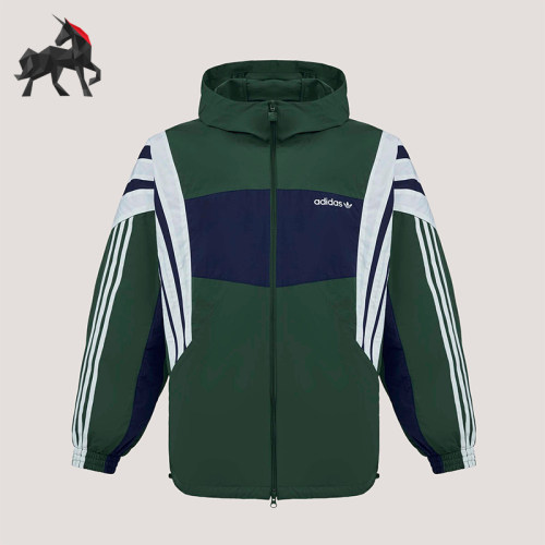 Adidas/阿迪达斯正品三叶草男士宽松时尚运动梭织耐穿外套KW4810
