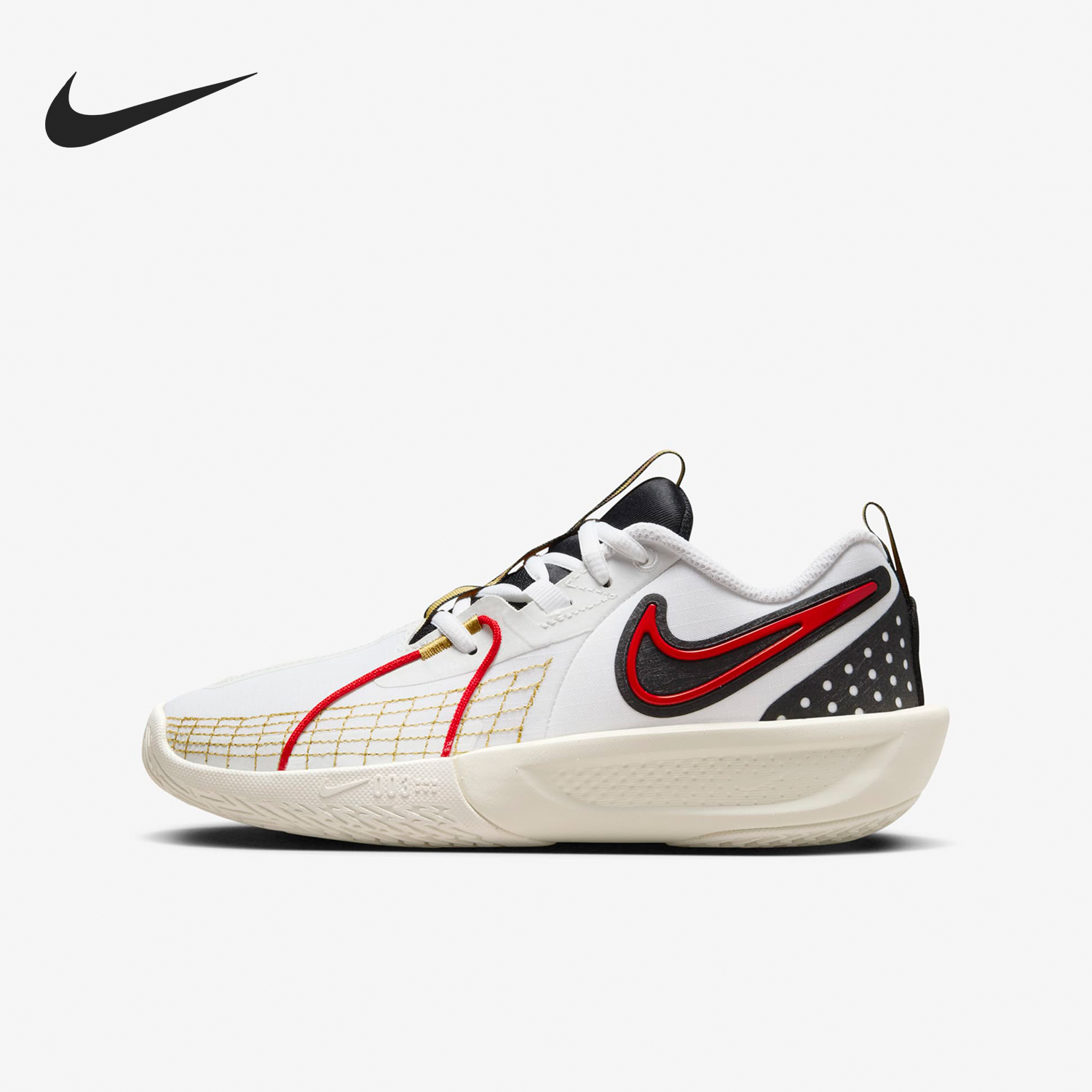 耐克儿童防滑软弹篮球鞋