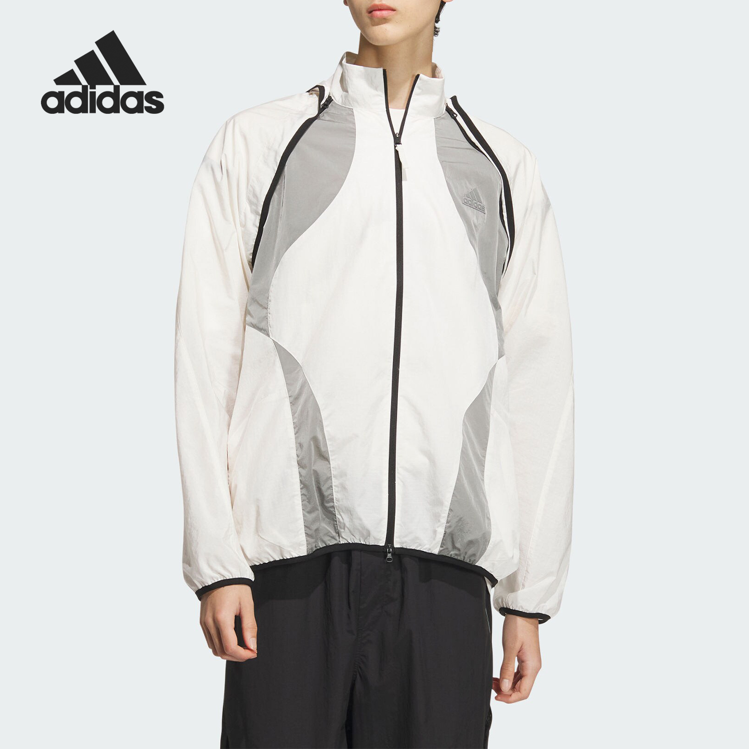 阿迪达斯男士运动休闲夹克外套