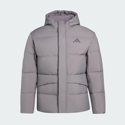 Adidas/阿迪达斯正品LINEAR男士运动连帽保暖休闲羽绒服KR0936