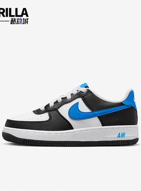 Nike/耐克正品AIR FORCE 1 GS女子大童运动低帮板鞋 FN8008-001