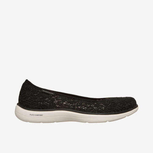 Skechers斯凯奇正品ON-THE-GO女圆头轻便舒适单鞋138448-BKW