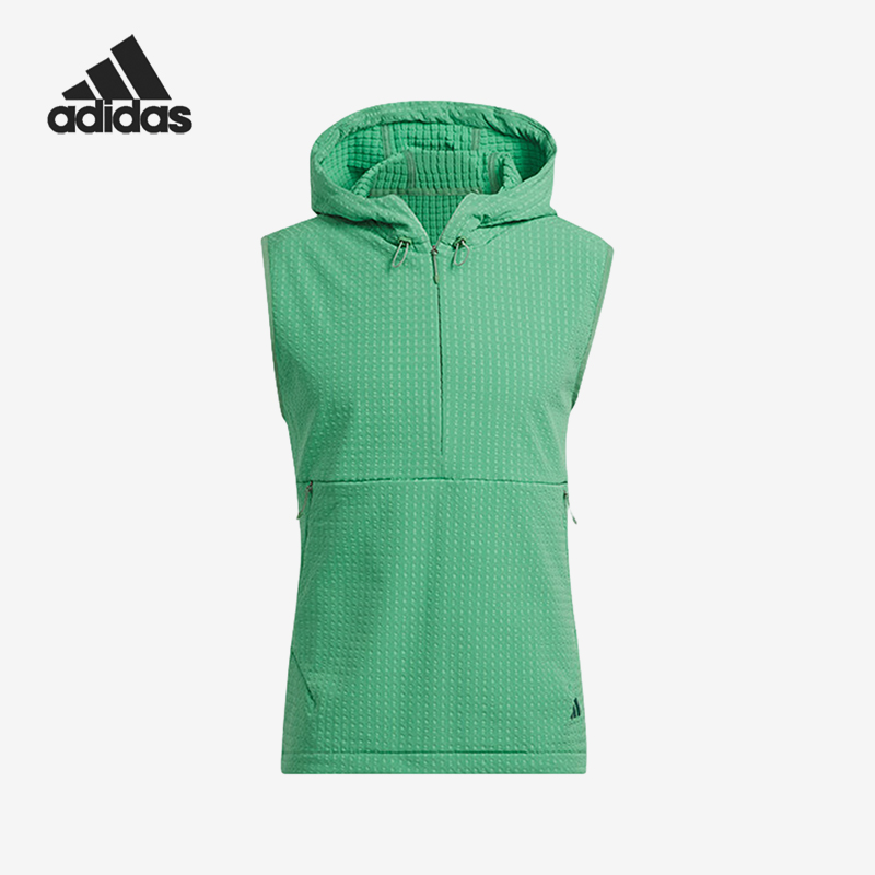 Adidas/阿迪达斯正品春秋男士运动休闲连帽背心套头马甲IW2816