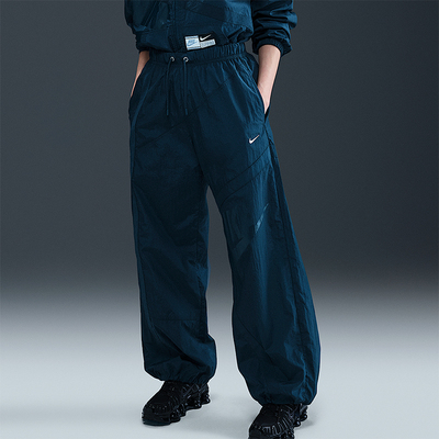 Nike/耐克正品2025冬季女士时尚宽松潮流休闲系带长裤HJ4179-478