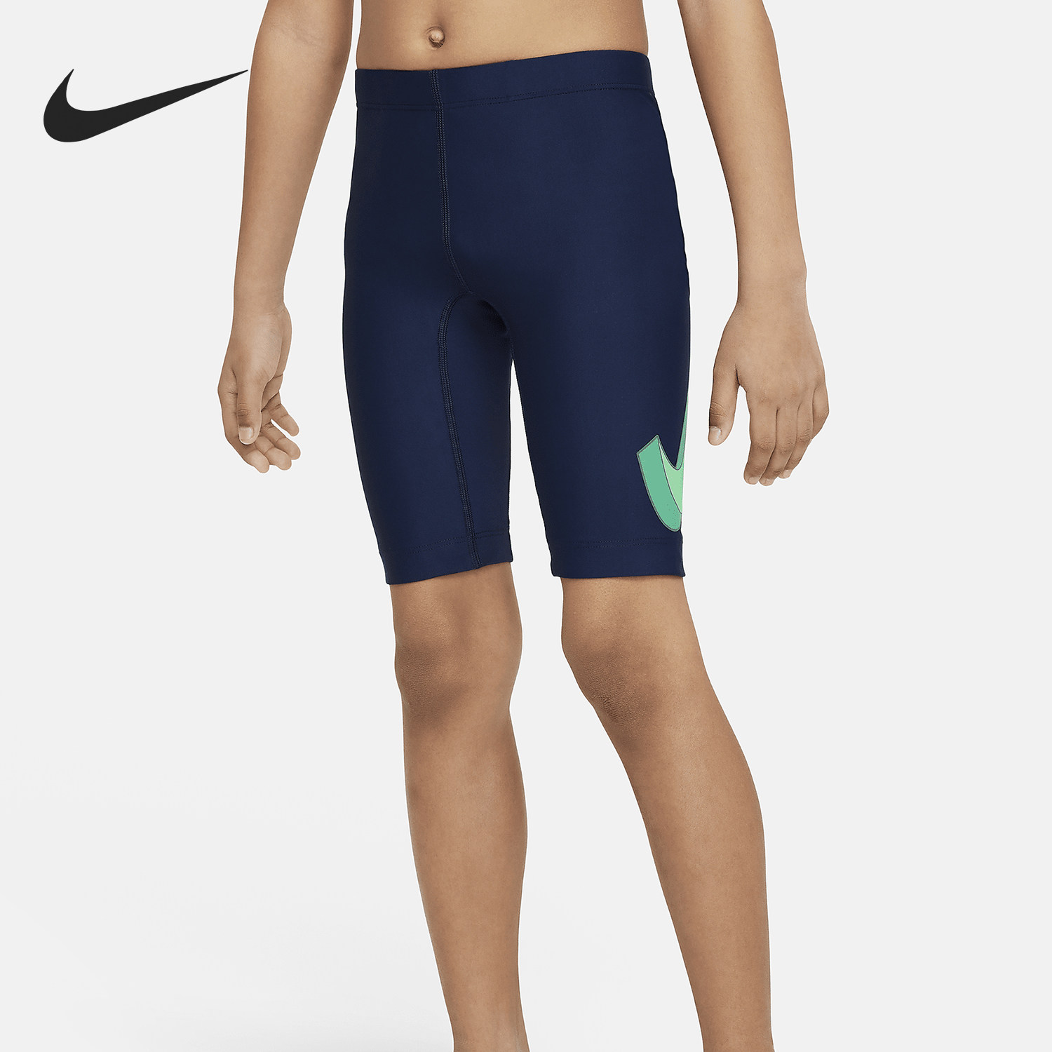 Nike/耐克正品2024新款大童男孩运动休闲紧身短裤FZ7377-010