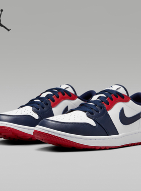 Nike/耐克官方正品Air Jordan 1 Low G男士高尔夫鞋DD9315-113