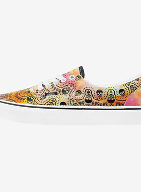 VANS范斯正品Era夏季新款男女复古休闲印花运动低帮板鞋VN0A54F1