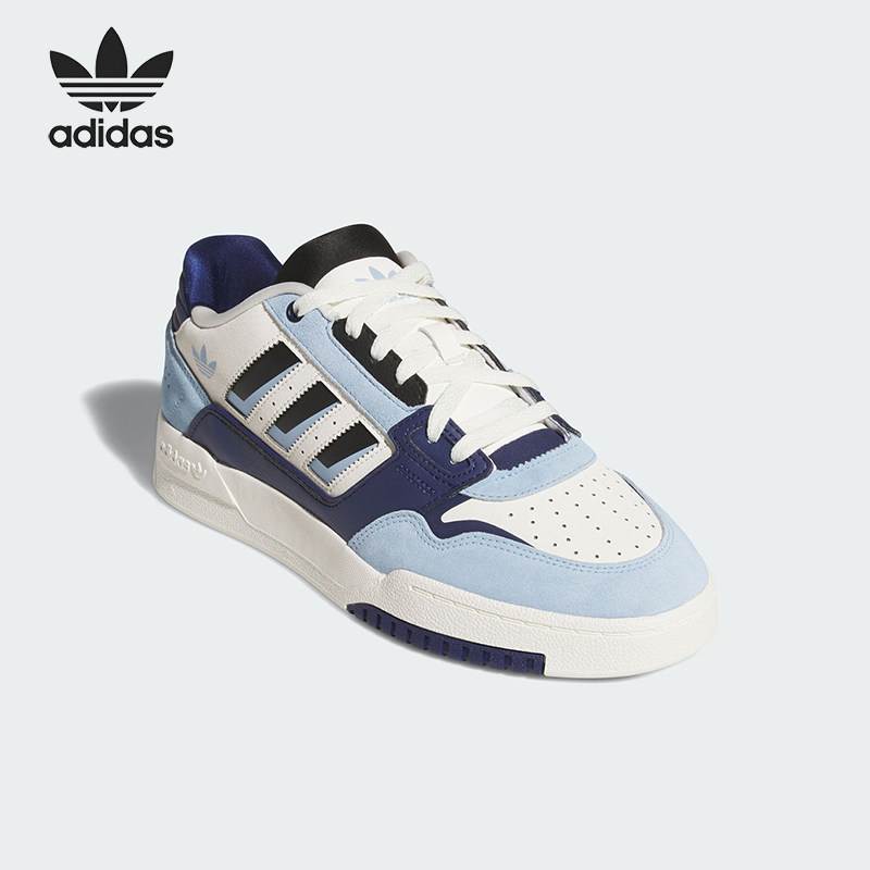 Adidas/阿迪达斯正品三叶草男女运动复古篮球风耐磨板鞋KJ1109