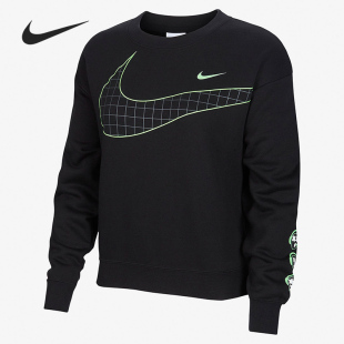 耐克正品 休闲卫衣DO6955 2021秋季 女子圆领长袖 010 新款 Nike