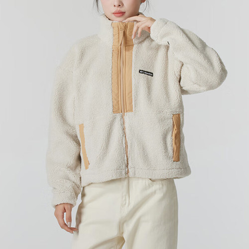 Columbia/哥伦比亚正品新款女士户外连帽长袖冲锋衣WL5147224