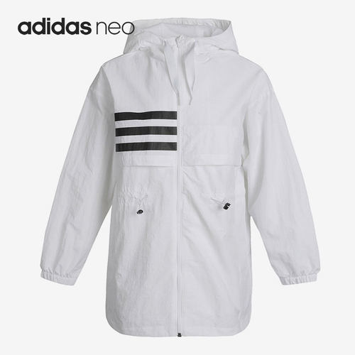 阿迪达斯运动休闲连帽外套