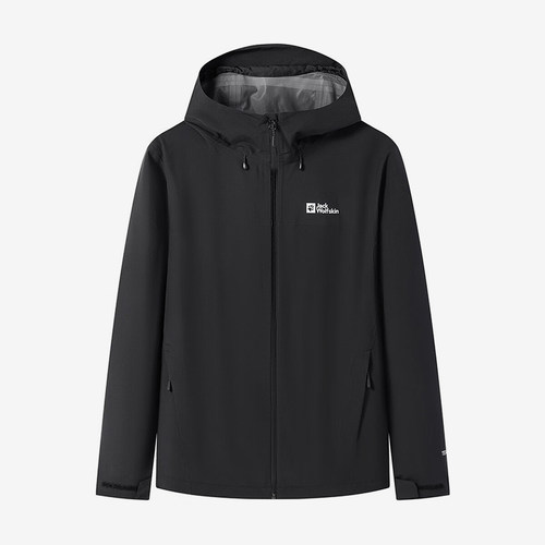 Jack wolfskin/狼爪正品新款男士户外拉链冲锋衣1115134-6000
