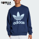 针织宽松保暖套头卫衣JC6349 三叶草男士 Adidas 阿迪达斯正品