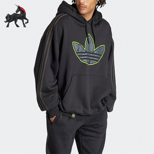 Adidas/阿迪达斯情侣款连帽卫衣