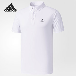阿迪达斯正品 男子透气运动休闲POLO衫 Adidas 新款 BC5633 短袖 T恤