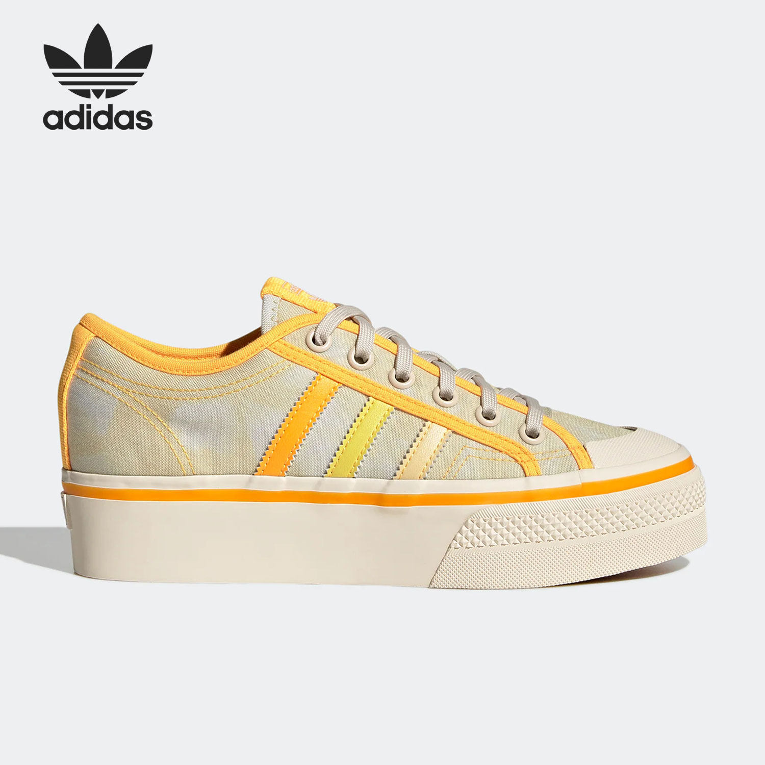 adidas/阿迪达斯官方正品三叶草originals nizza男女休闲鞋gx4607