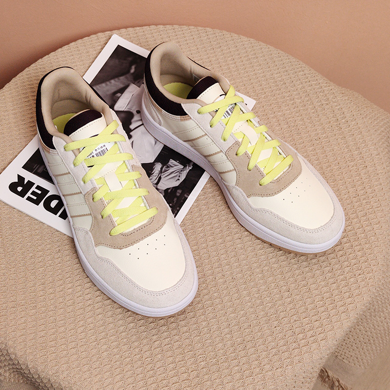 Adidas/阿迪达斯官方正品NEO男女复古低帮耐磨休闲运动板鞋H03738