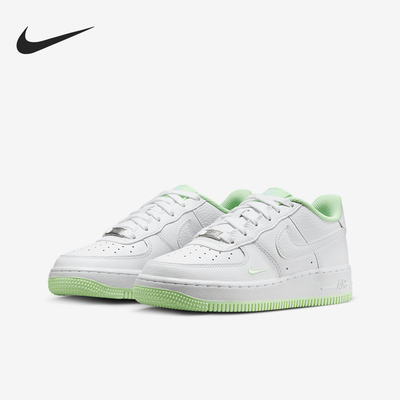Nike/耐克正品2025 GS女子大童低帮经典透气缓震板鞋HJ4560-101