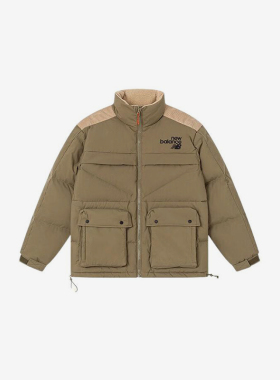 New Balance/NB正品冬季新款男子时尚休闲保暖羽绒服AMJ24353-CGN