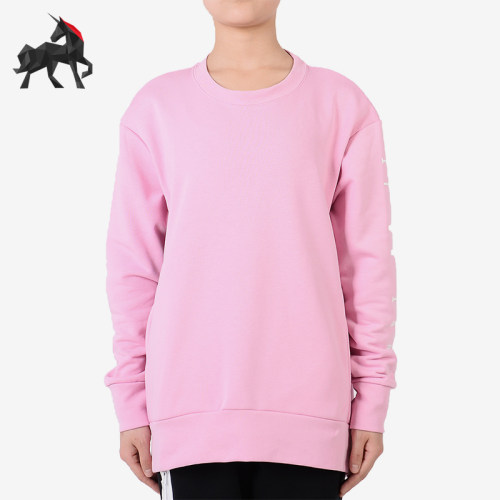Nike/耐克正品CrewGrx新款女粉色宽松经典透气圆领卫衣AT060-68