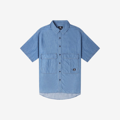 Converse/匡威正品夏季新款男子时尚潮流短袖衬衫10025438-A01