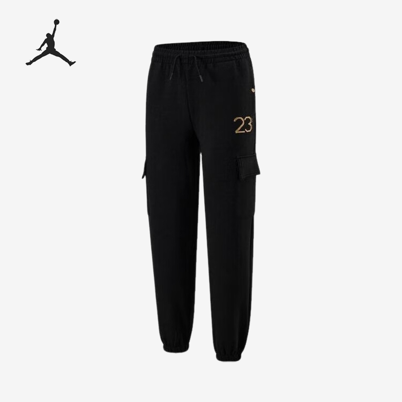 Nike/耐克正品JORDAN大童训练轻质跑步经典长裤JD2512088GS-001