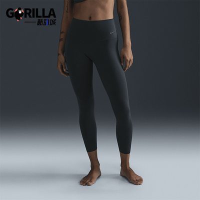 耐克女士运动健身高腰九分紧身裤