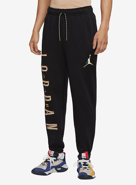 Nike/耐克正品JORDAN男士休闲运动透气束脚针织长裤DN3407-010