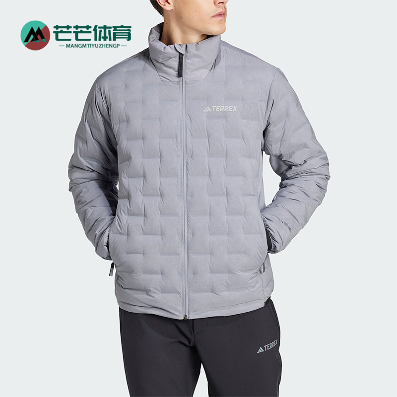 阿迪达斯男士轻薄保暖鹅绒服