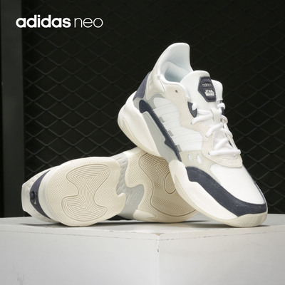 阿迪达斯男防滑运动低帮休闲鞋