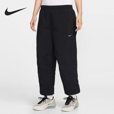 Nike/耐克正品Sportswear女士休闲高腰梭织经典长裤IF0221-010