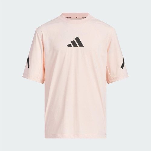 Adidas/阿迪达斯正品ZNE T-SHIRT大童经典透气运动户外短袖JL9283