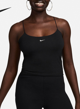 Nike/耐克官方正品当季新款女士简约休闲透气运动背心FN3686-010