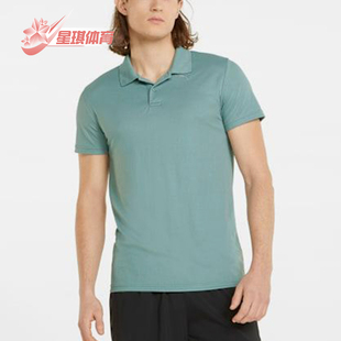 运动翻领针织透气休闲POLO衫 款 男士 521772 彪马正品 Puma 夏季