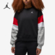010 JORDAN女士拼接针织宽松休闲卫衣FB5174 Nike 耐克正品