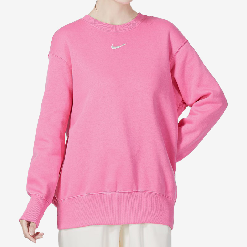 Nike/耐克正品冬季圆领宽松套头女子运动卫衣DQ5734-684