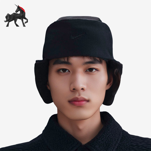 Nike/耐克正品Puffer 男女保暖户外摇粒绒经典运动帽IB7310-010