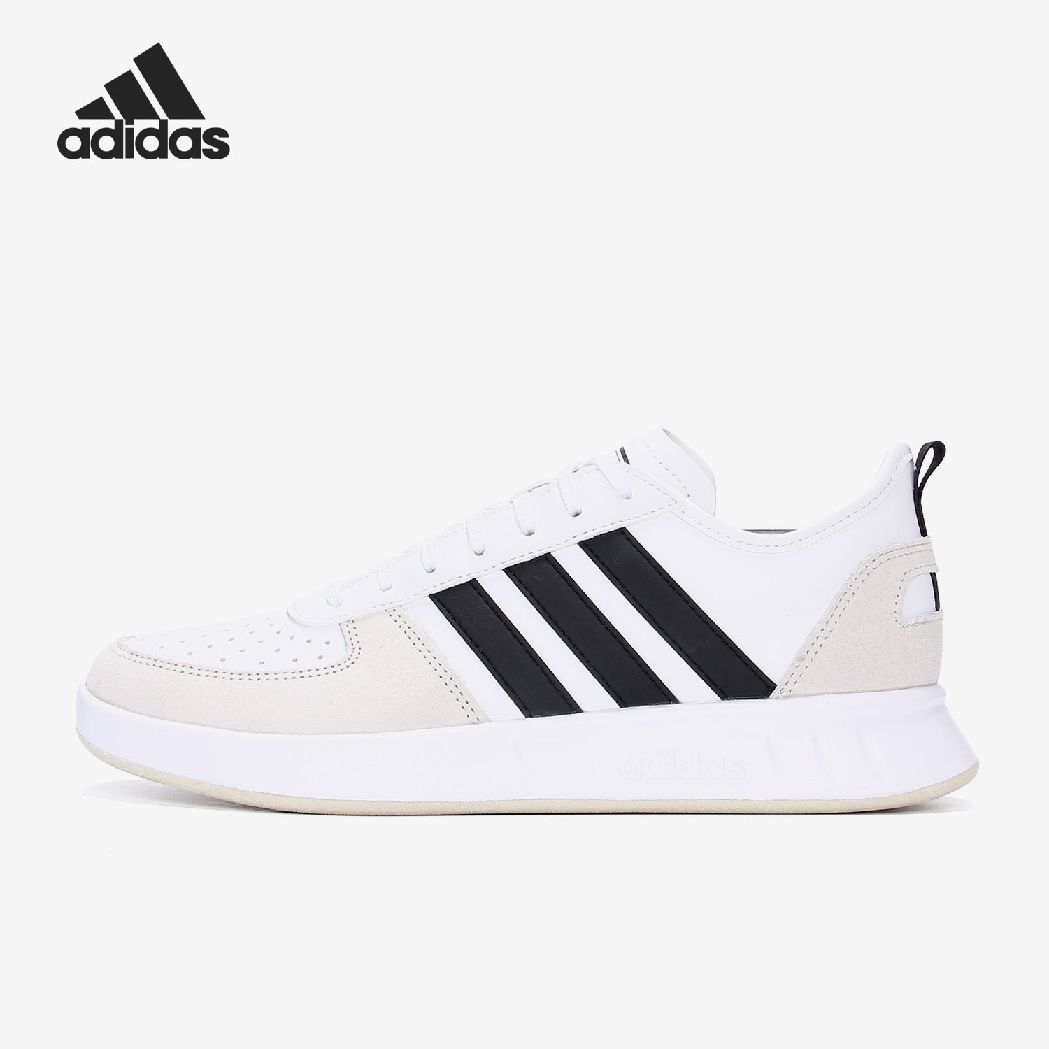 Adidas/阿迪达斯正品 COURT80S 男女低帮复古运动网球鞋 EE9663,运动鞋new,网球鞋,淘宝优惠券,粉丝福利购,淘宝优惠卷