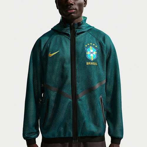 Nike/耐克正品Dri-FIT男士训练足球拉链复古夹克外套IH1757-369