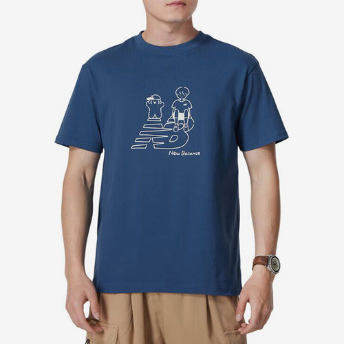 New Balance/NB正品夏季新款男女运动训练短袖T恤AMT42337-NYY